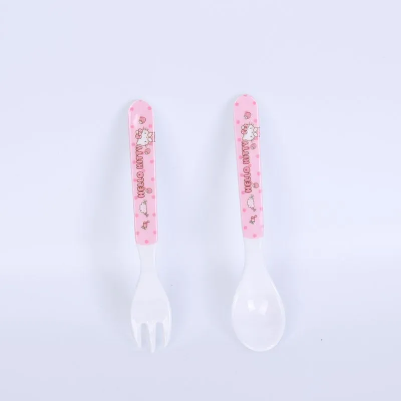Charming Pink Kitty Tableware Set
