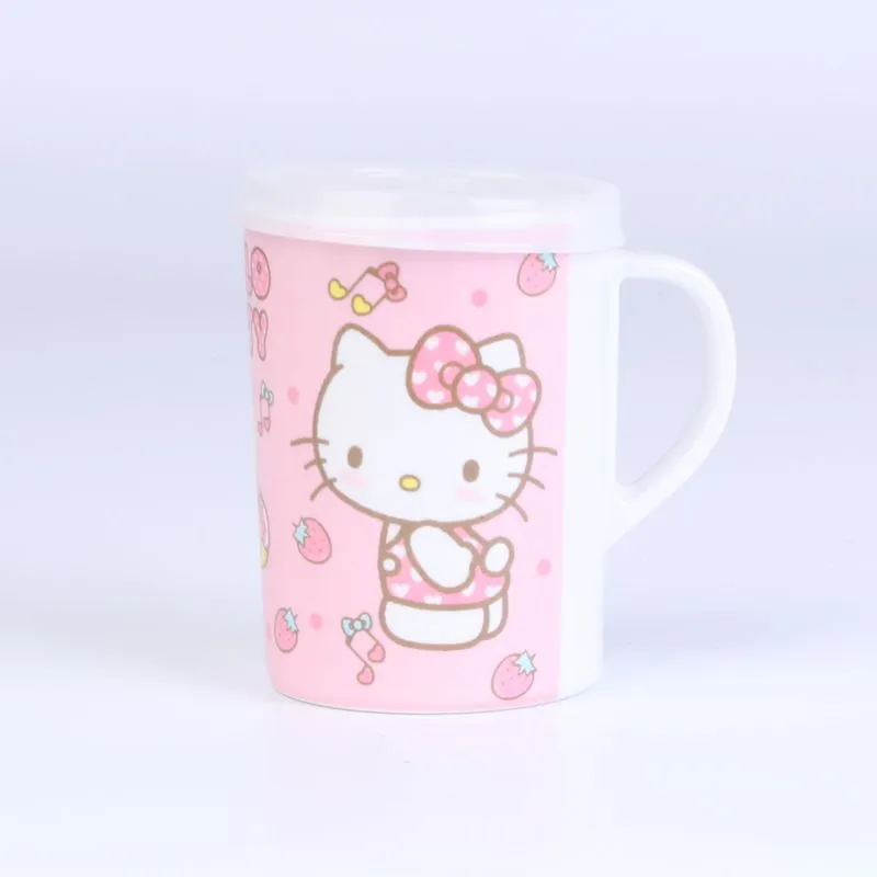 Charming Pink Kitty Tableware Set
