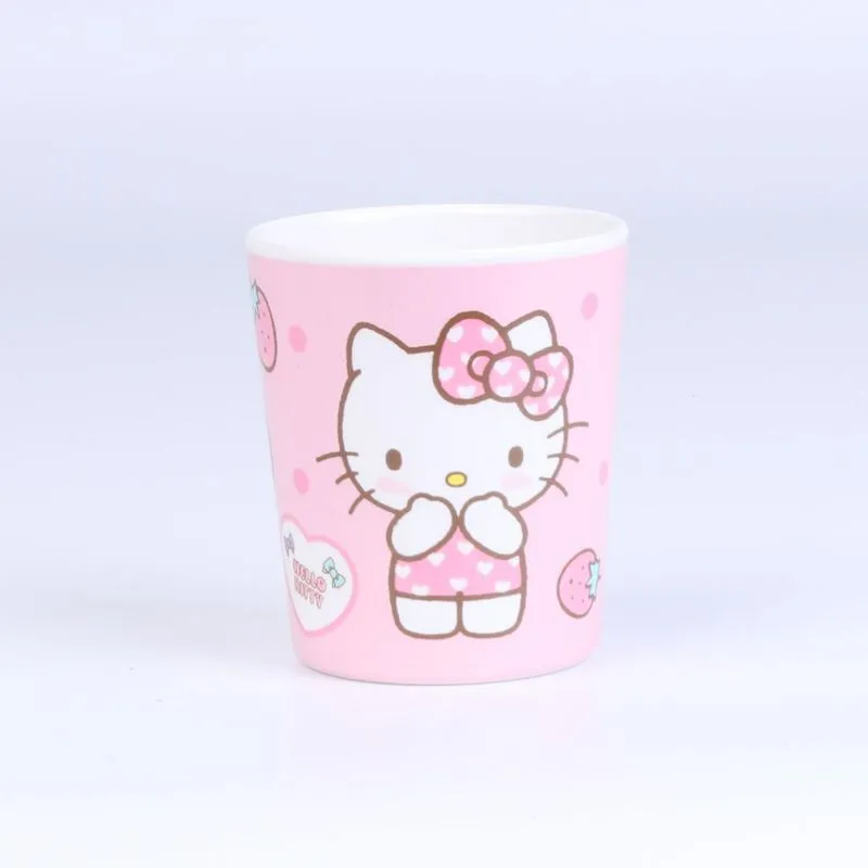 Charming Pink Kitty Tableware Set
