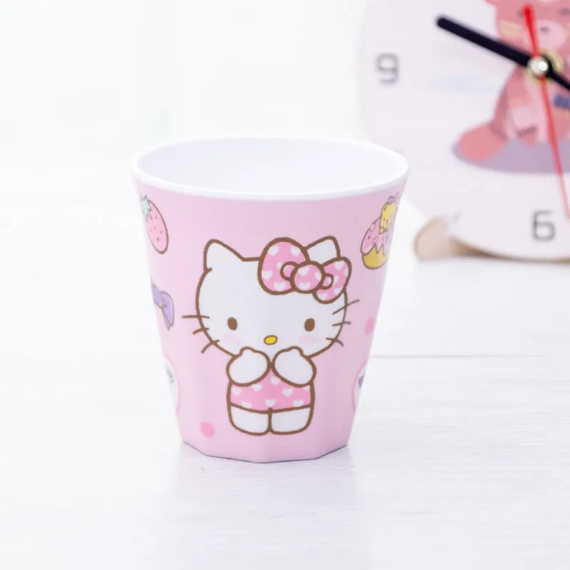 Charming Pink Kitty Tableware Set