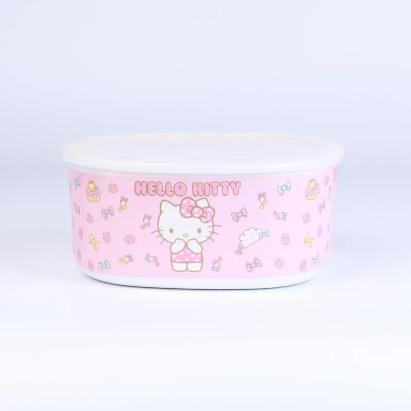 Charming Pink Kitty Tableware Set