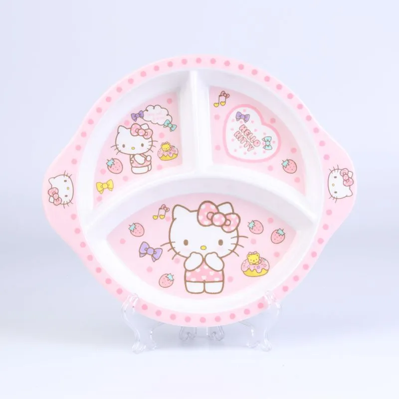 Charming Pink Kitty Tableware Set