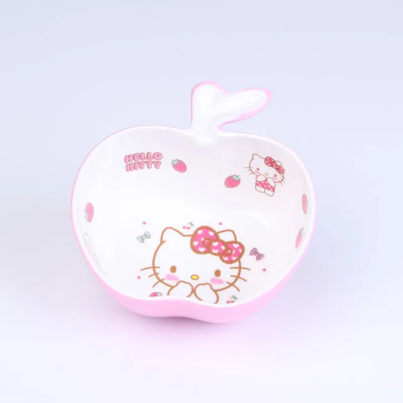 Charming Pink Kitty Tableware Set