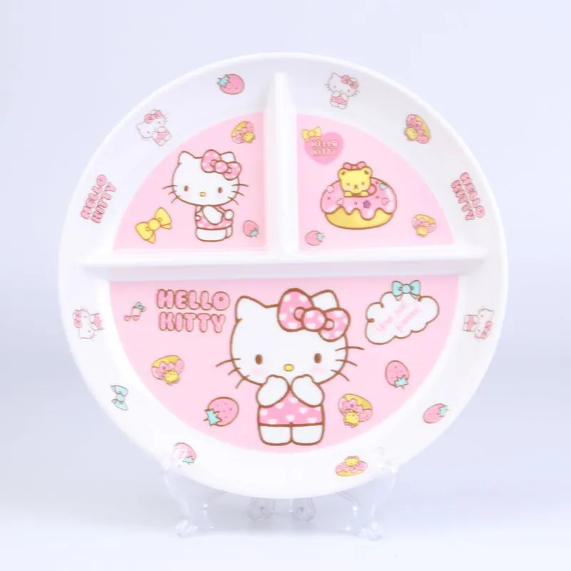Charming Pink Kitty Tableware Set