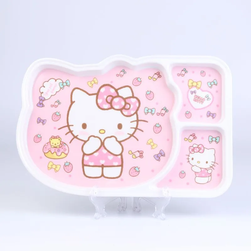 Charming Pink Kitty Tableware Set