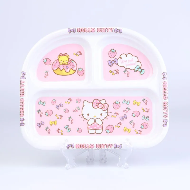 Charming Pink Kitty Tableware Set