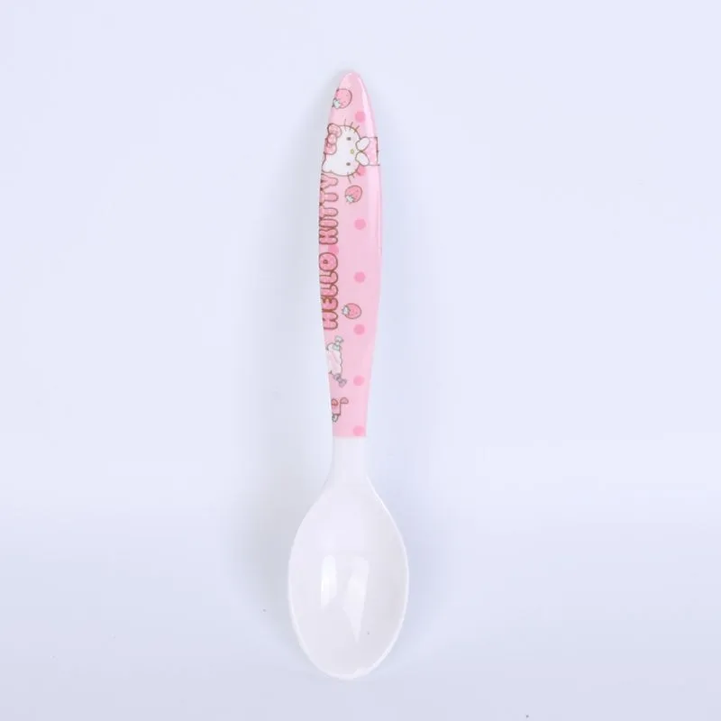 Charming Pink Kitty Tableware Set