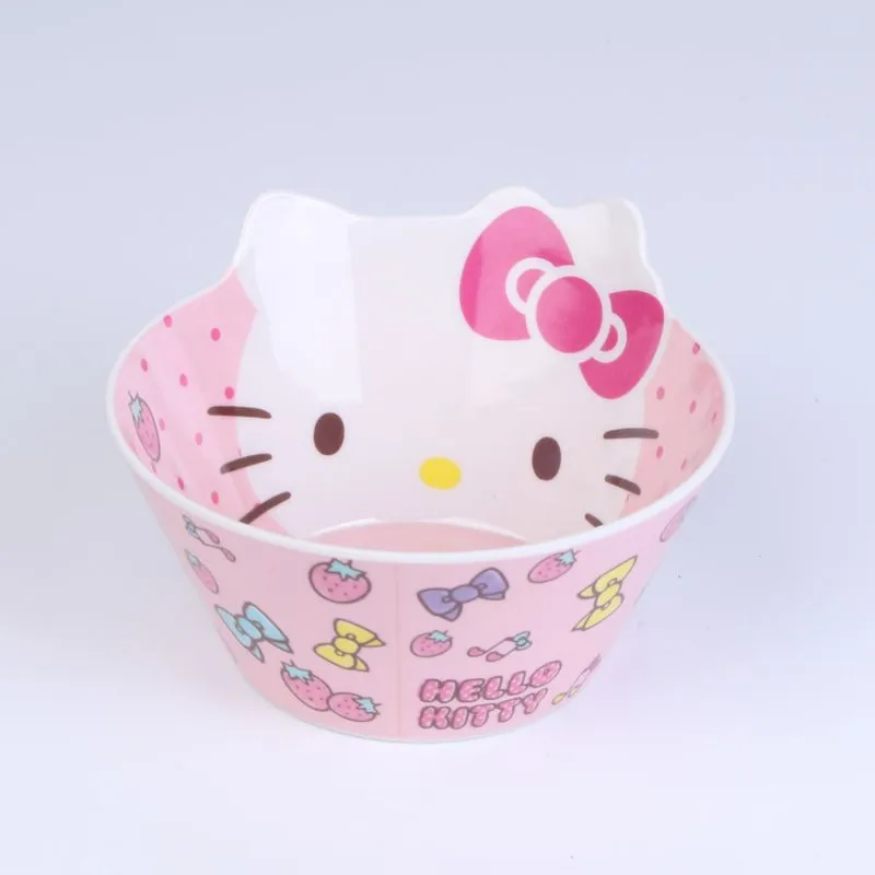 Charming Pink Kitty Tableware Set