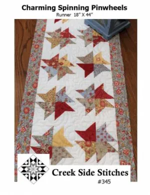 Charming Spinning Pinwheels Quilt Pattern