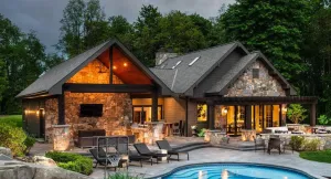 Charming Stone Home with Expansive Porch