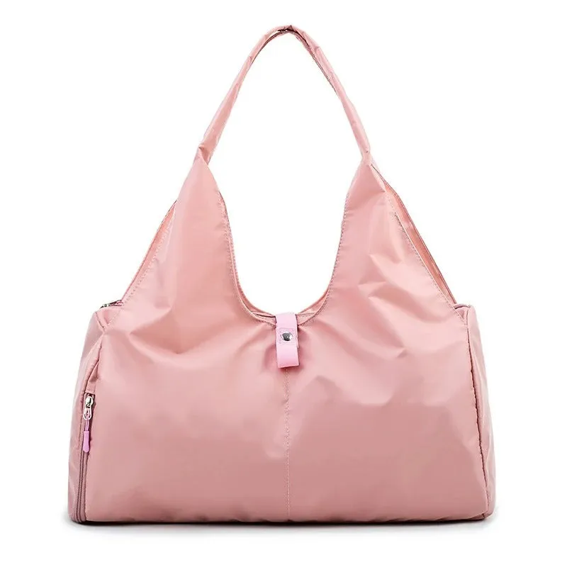 Chic Pink Yoga Mat Gym Bag