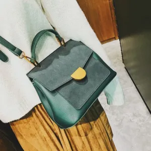 Christmas Gift Vintage Suede Women's Bag Handbags Large Capacity Messenger Bag Female Casual Leather Bag Women's Shoulder Crossbody Hand Bags
