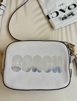 Coach Off White Camera Bag