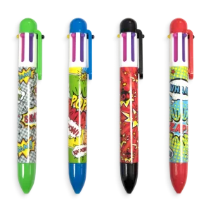 Comic Attack 6 Click Multi Color Pen