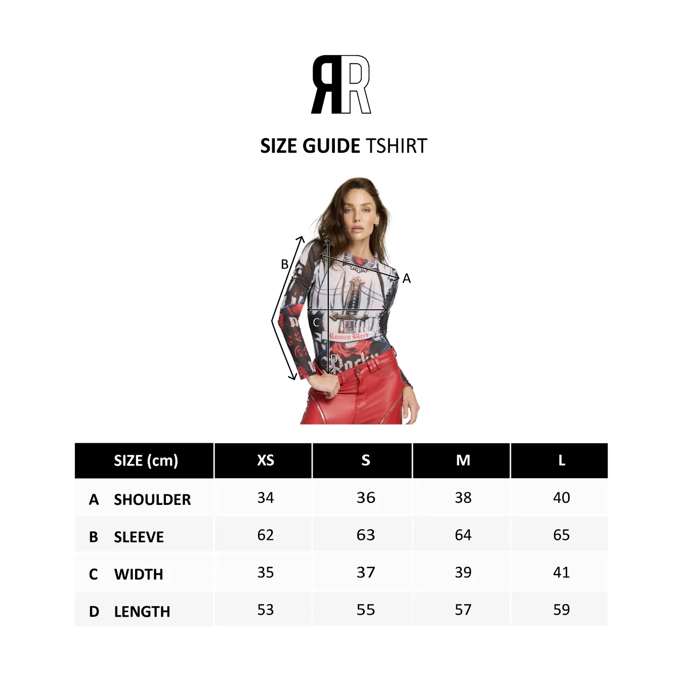 Crew Neck Mesh Logo Top