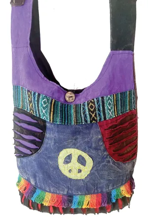 Crossbody Bag Peace Patchwork