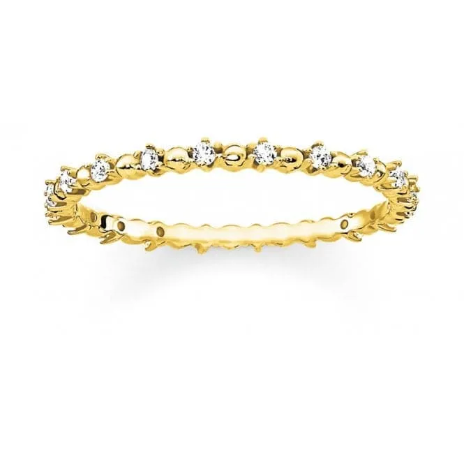 Cubic Zirconia Eternity Ring Band TR2153-414-14