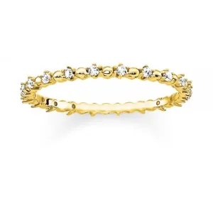 Cubic Zirconia Eternity Ring Band TR2153-414-14