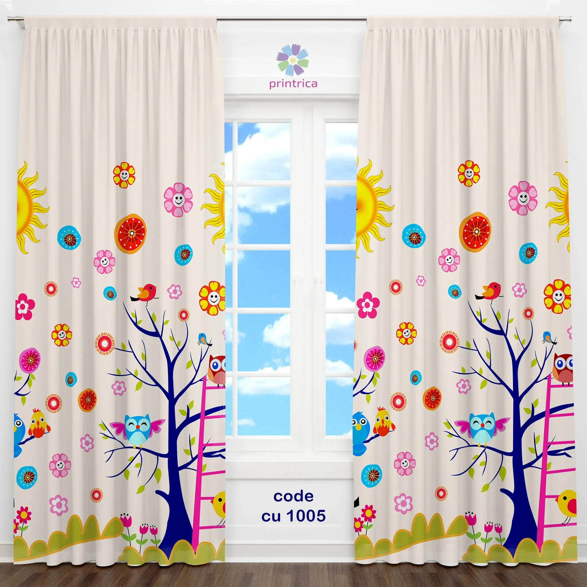 Curtain 2 side - CU - 1005