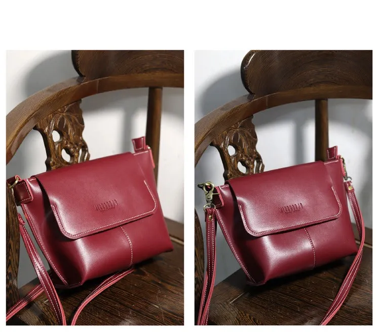 Cute Green LEATHER Side Bag Handmade WOMEN Green Crossbody BAG Phone Purse FOR WOMEN