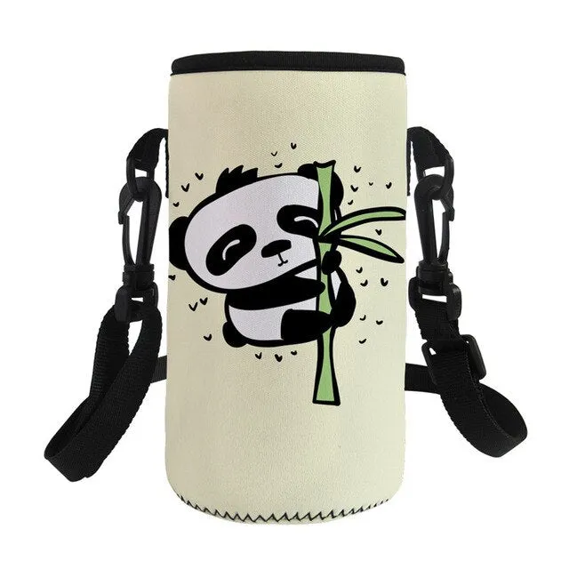 Cute Panda Soft  Water Bottle