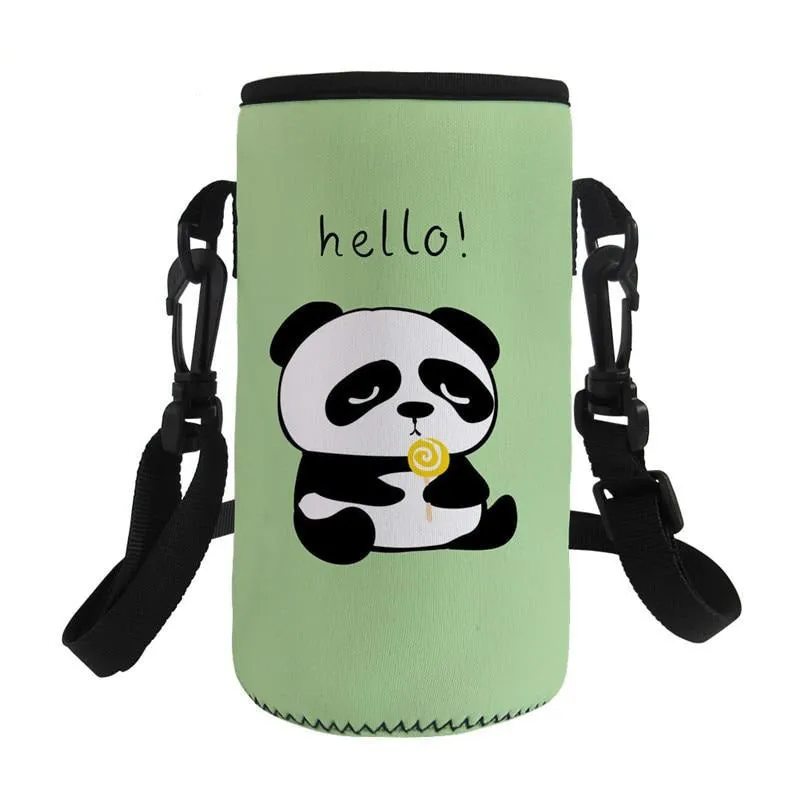 Cute Panda Soft  Water Bottle