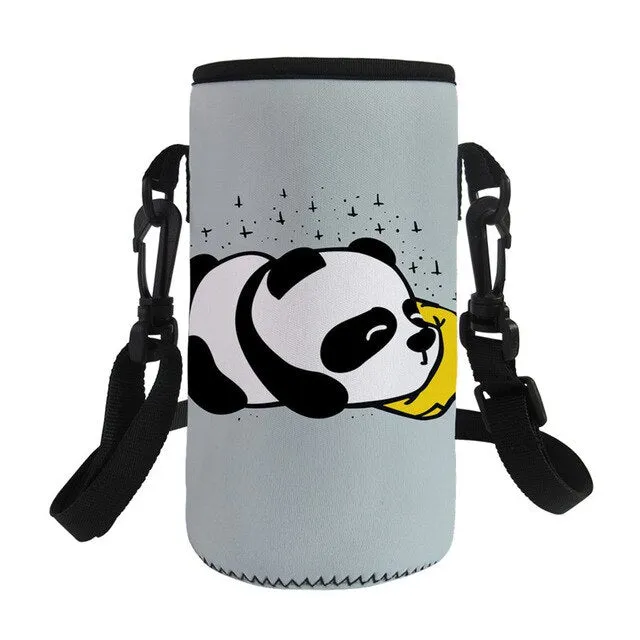 Cute Panda Soft  Water Bottle