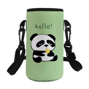 Cute Panda Soft  Water Bottle