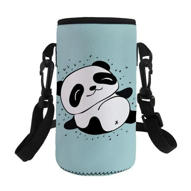 Cute Panda Soft  Water Bottle