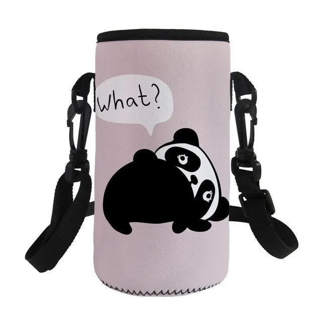 Cute Panda Soft  Water Bottle