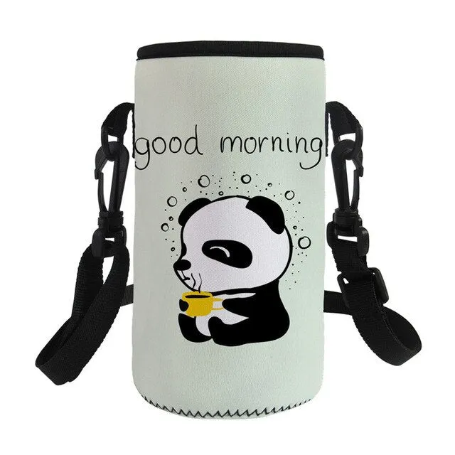 Cute Panda Soft  Water Bottle
