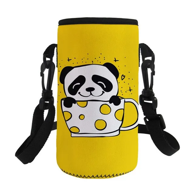 Cute Panda Soft  Water Bottle