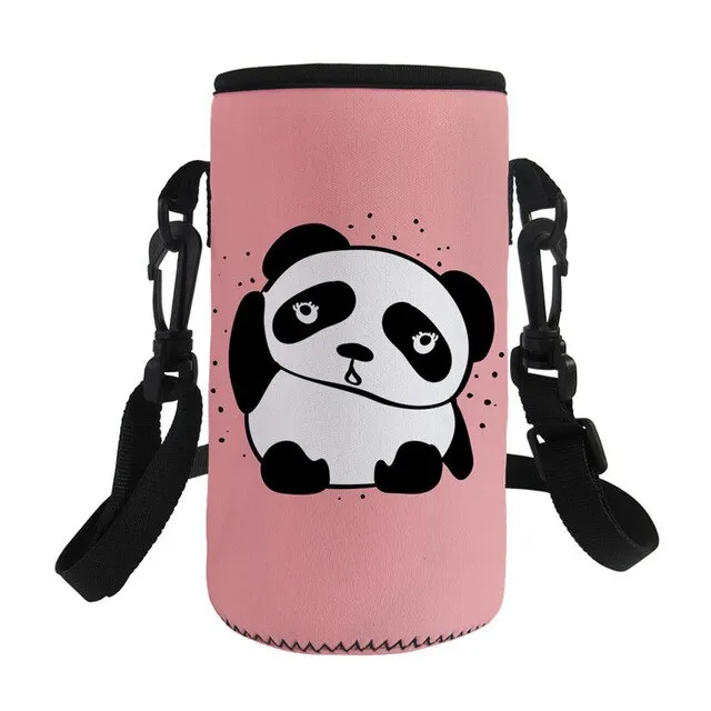 Cute Panda Soft  Water Bottle