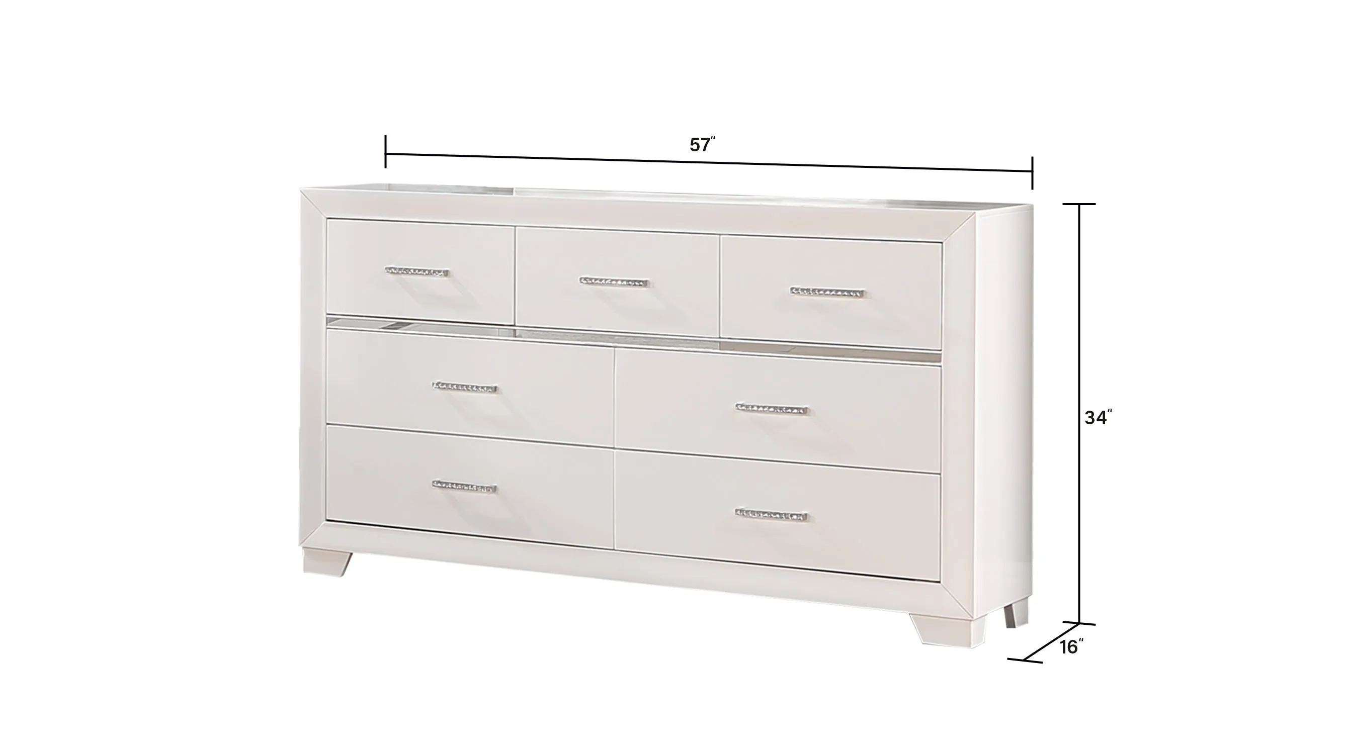 Denali Dresser - Spacious and Sleek Storage Unit