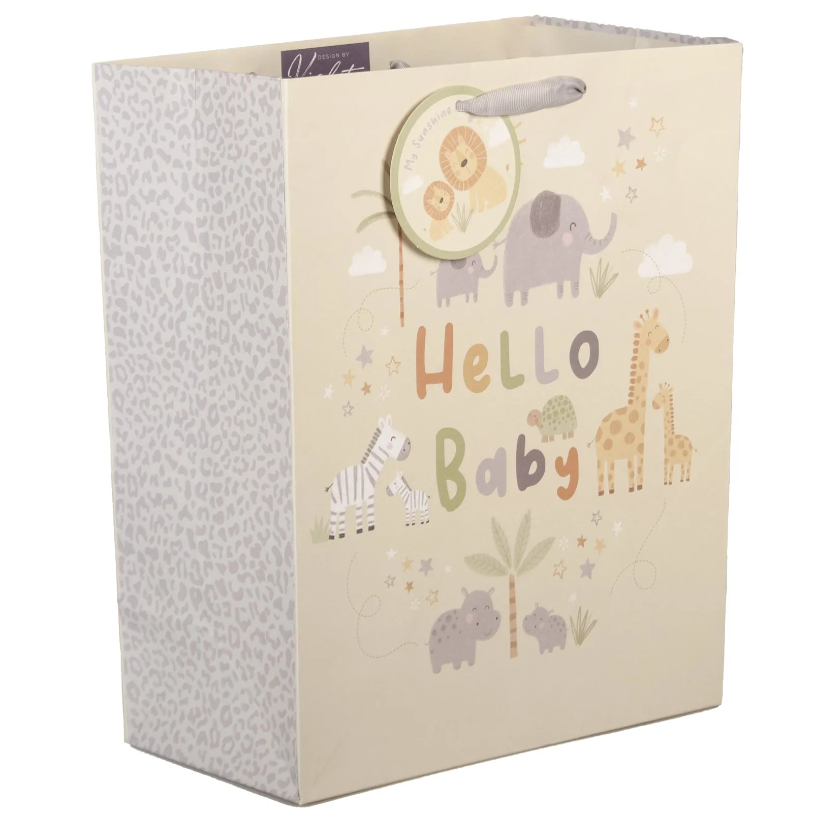 Design By Violet Hello Baby Large Gift Bag