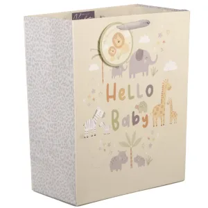 Design By Violet Hello Baby Large Gift Bag