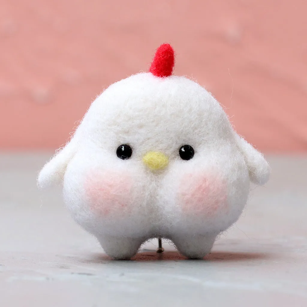 DIY Wool Felt Plush Doll Poke Material Kit Pack