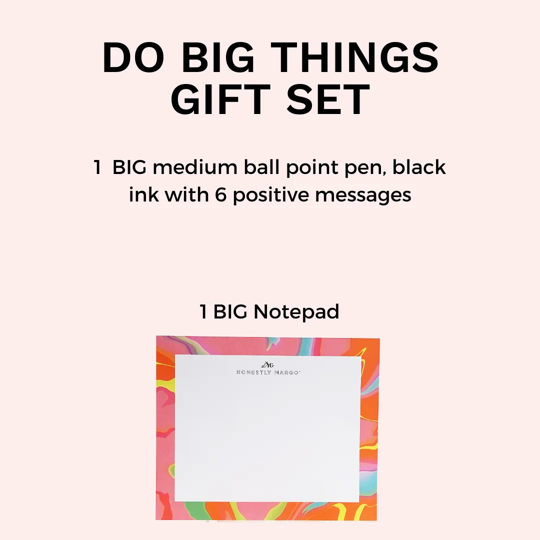 Do Big Things Gift Set