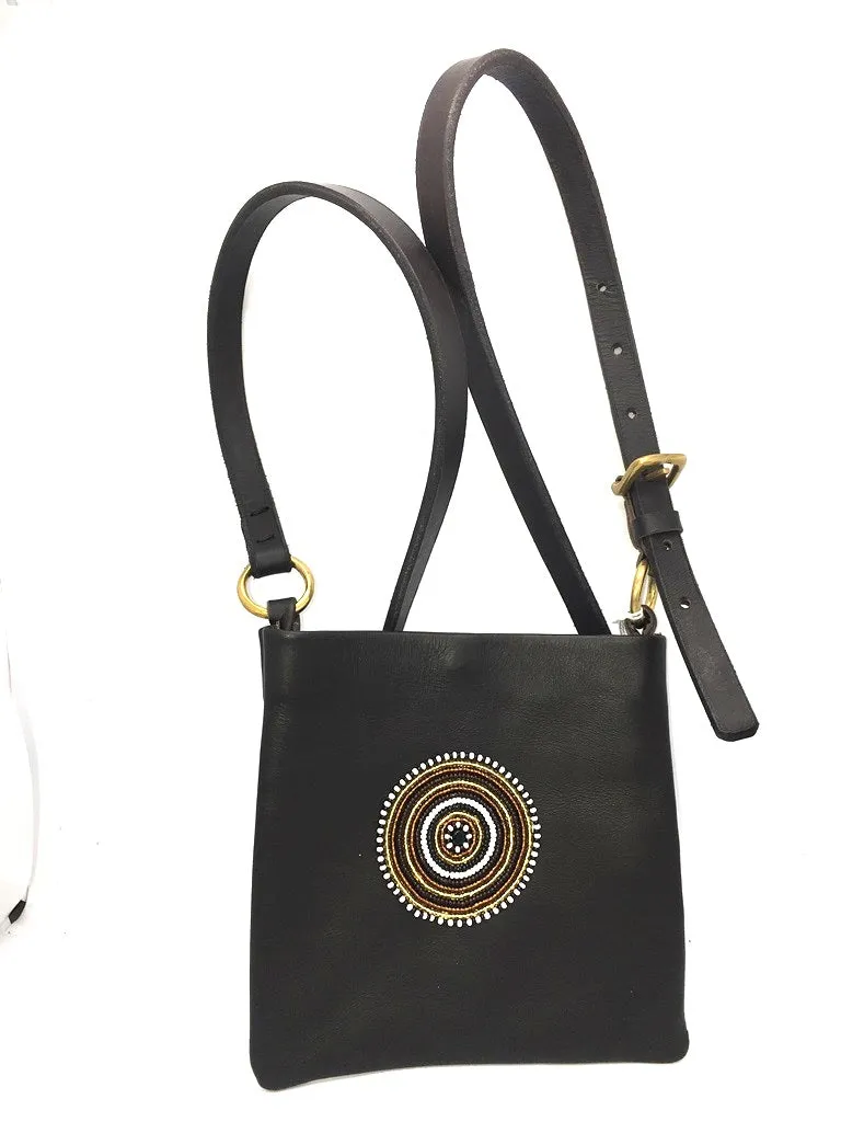 Dog walks phone & treats leather bags