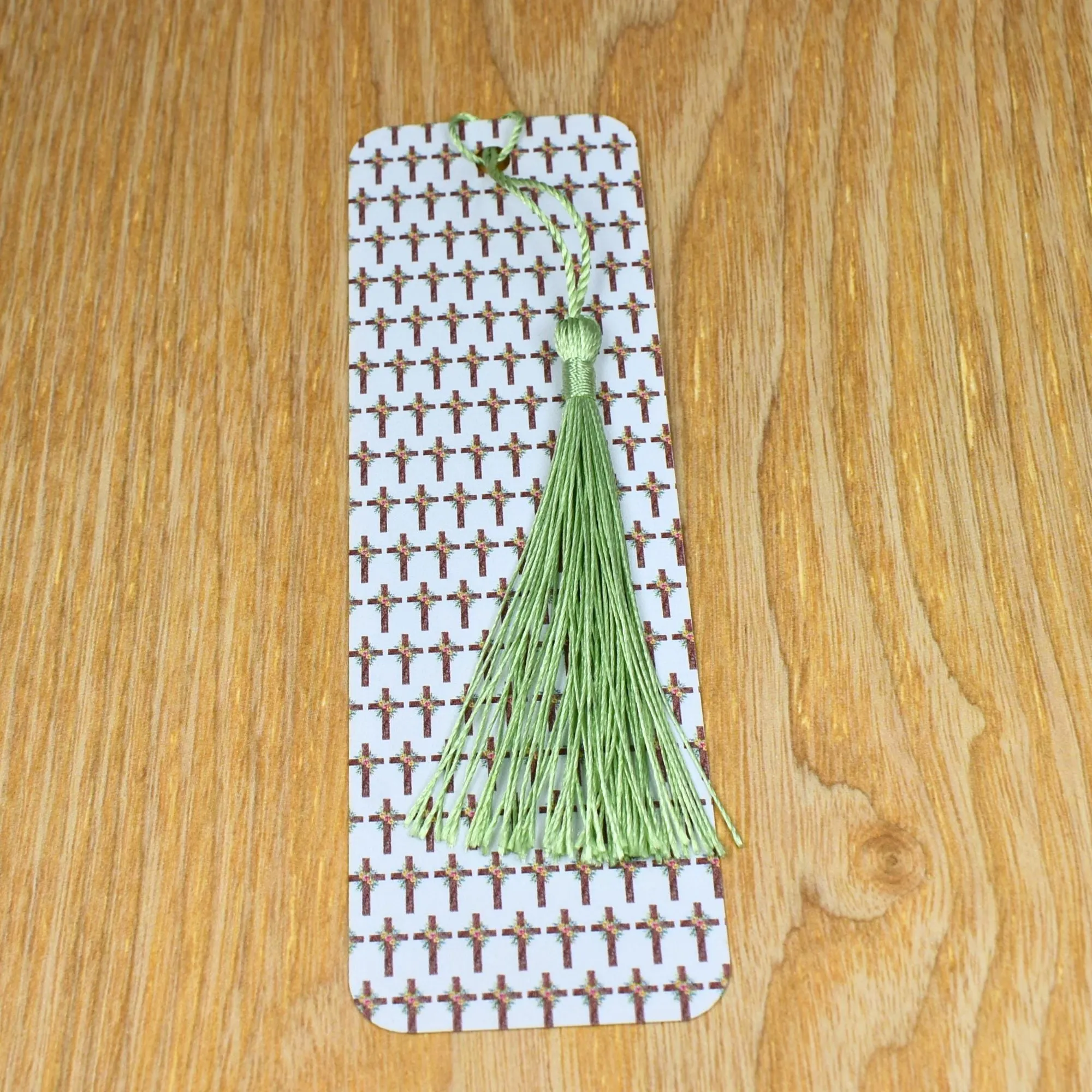 Easter Flower Cross Bookmark