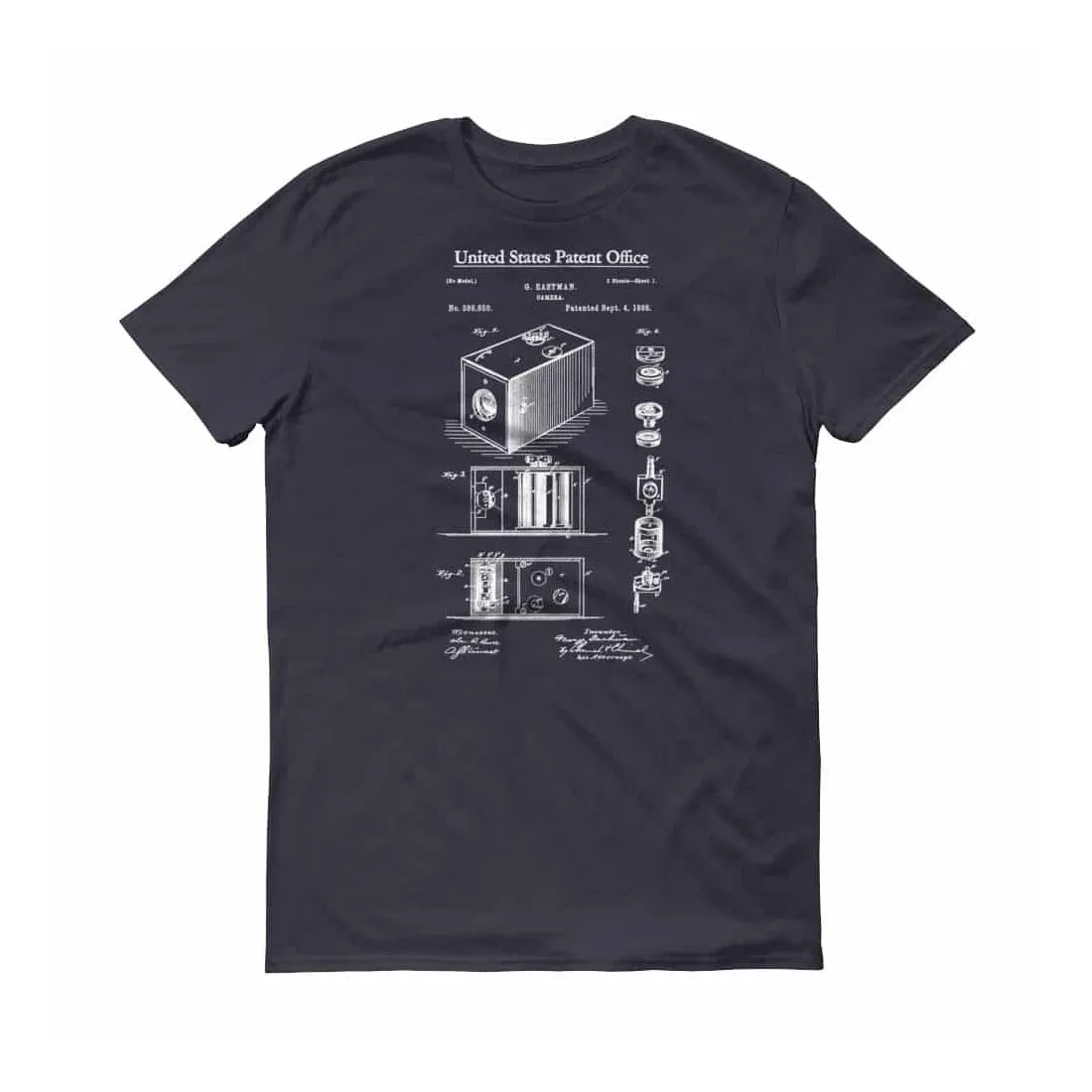 Eastman Kodak Camera Patent T Shirt 1888 - Patent Shirt, Camera Patent, Photographer Gift, Photographer Shirt, Camera T Shirt, Kodak Patent