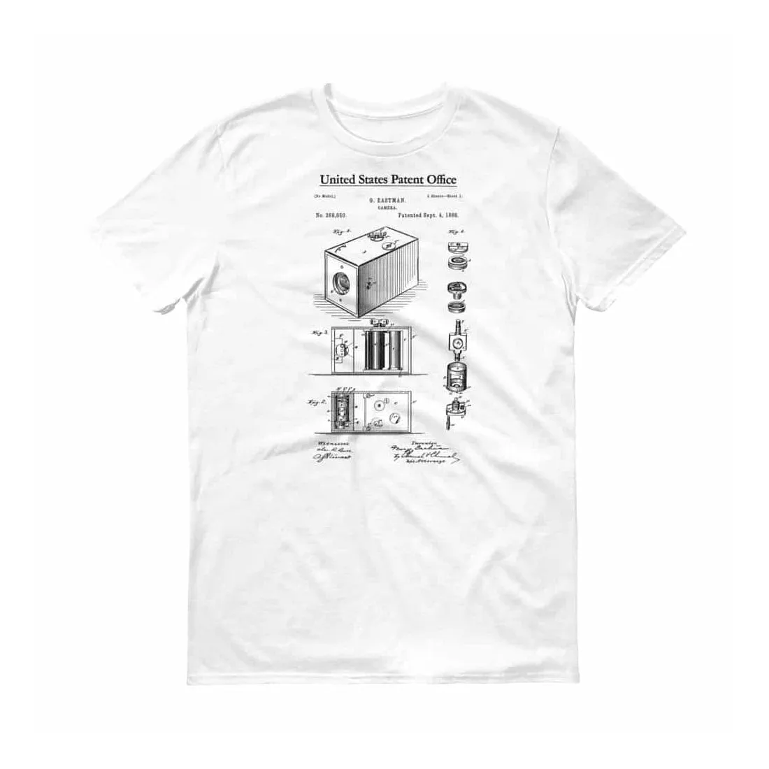 Eastman Kodak Camera Patent T Shirt 1888 - Patent Shirt, Camera Patent, Photographer Gift, Photographer Shirt, Camera T Shirt, Kodak Patent