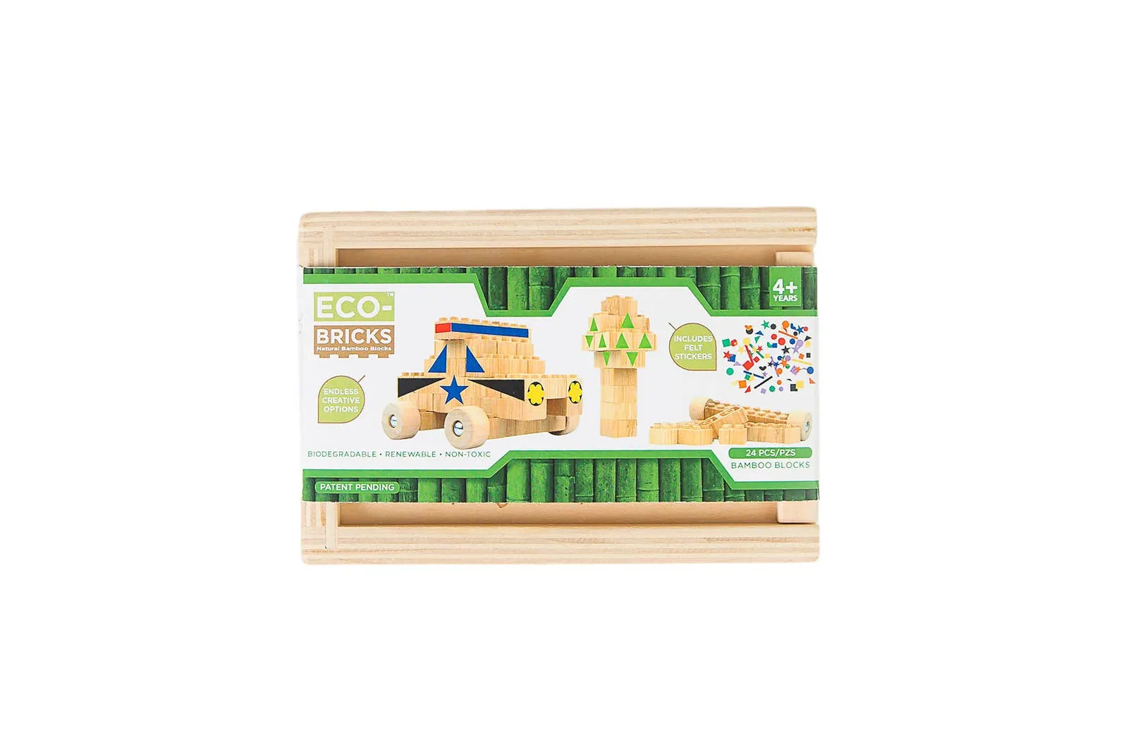 Eco-bricks™ Bamboo 24pcs   felt
