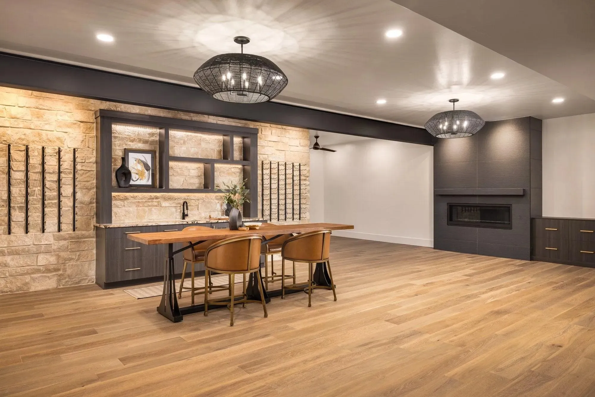 Elegant 2-Bedroom Home with Spacious Basement and Expansive Porches