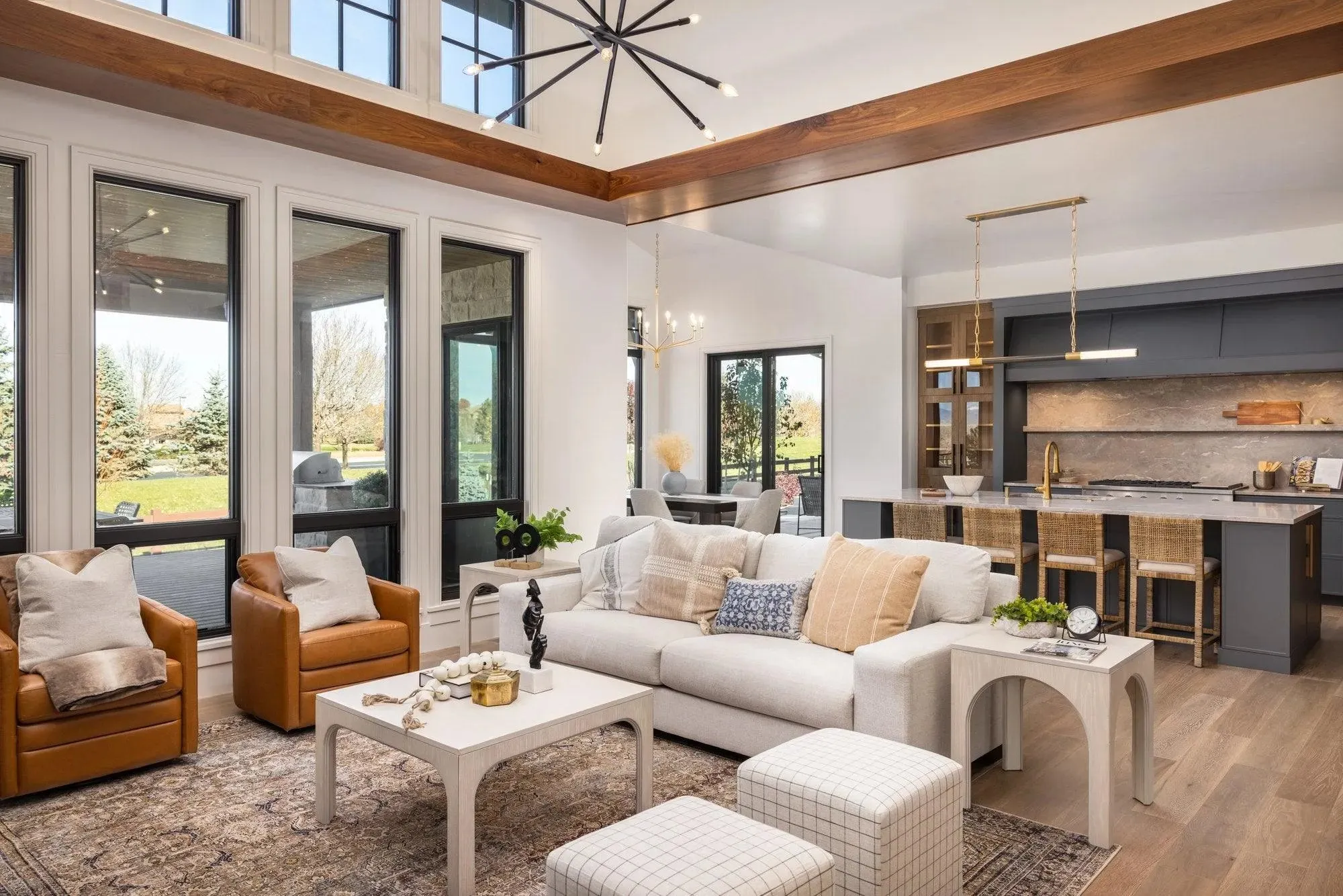 Elegant 2-Bedroom Home with Spacious Basement and Expansive Porches