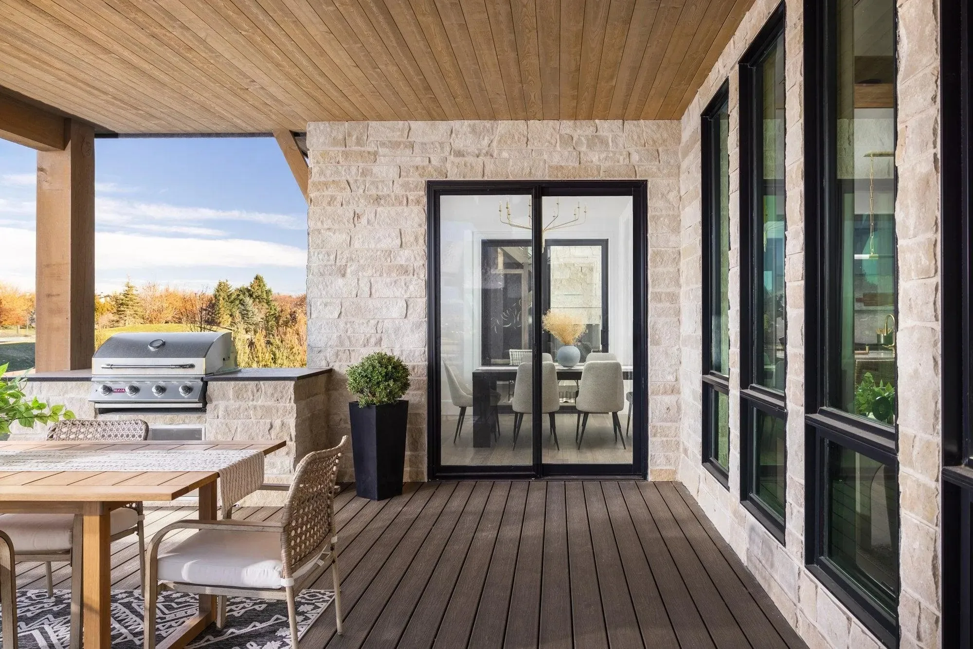 Elegant 2-Bedroom Home with Spacious Basement and Expansive Porches