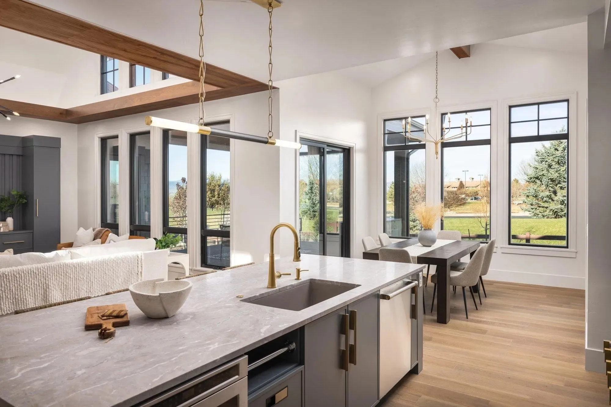 Elegant 2-Bedroom Home with Spacious Basement and Expansive Porches