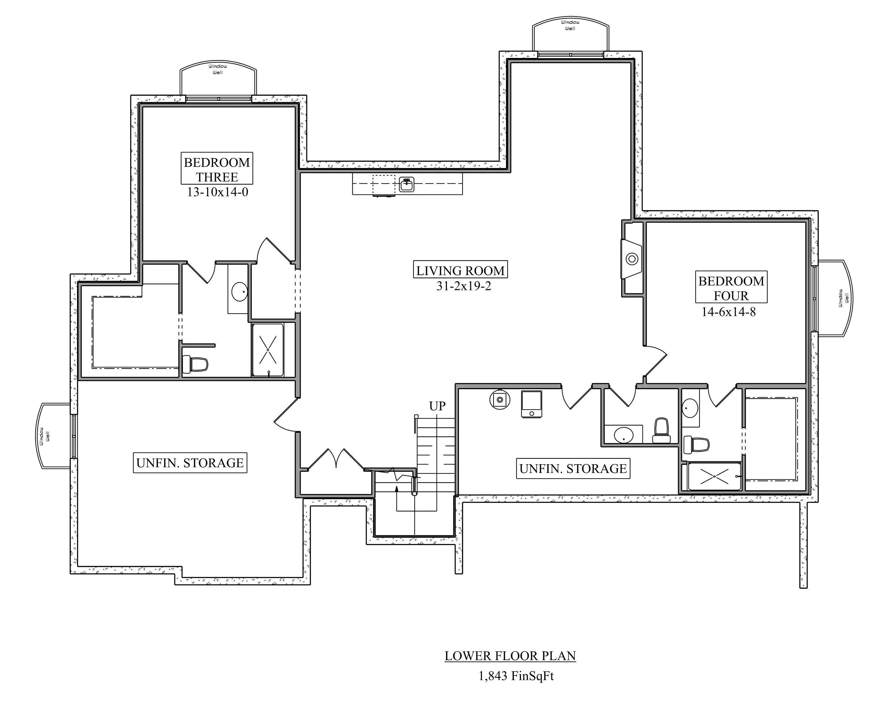 Elegant 2-Bedroom Home with Spacious Basement and Expansive Porches