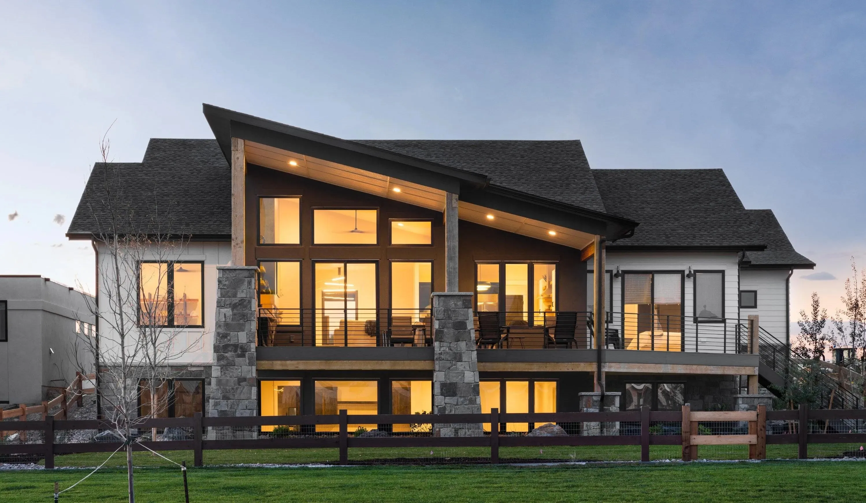 Elegant 3-bedroom home with open layout and spacious basement.