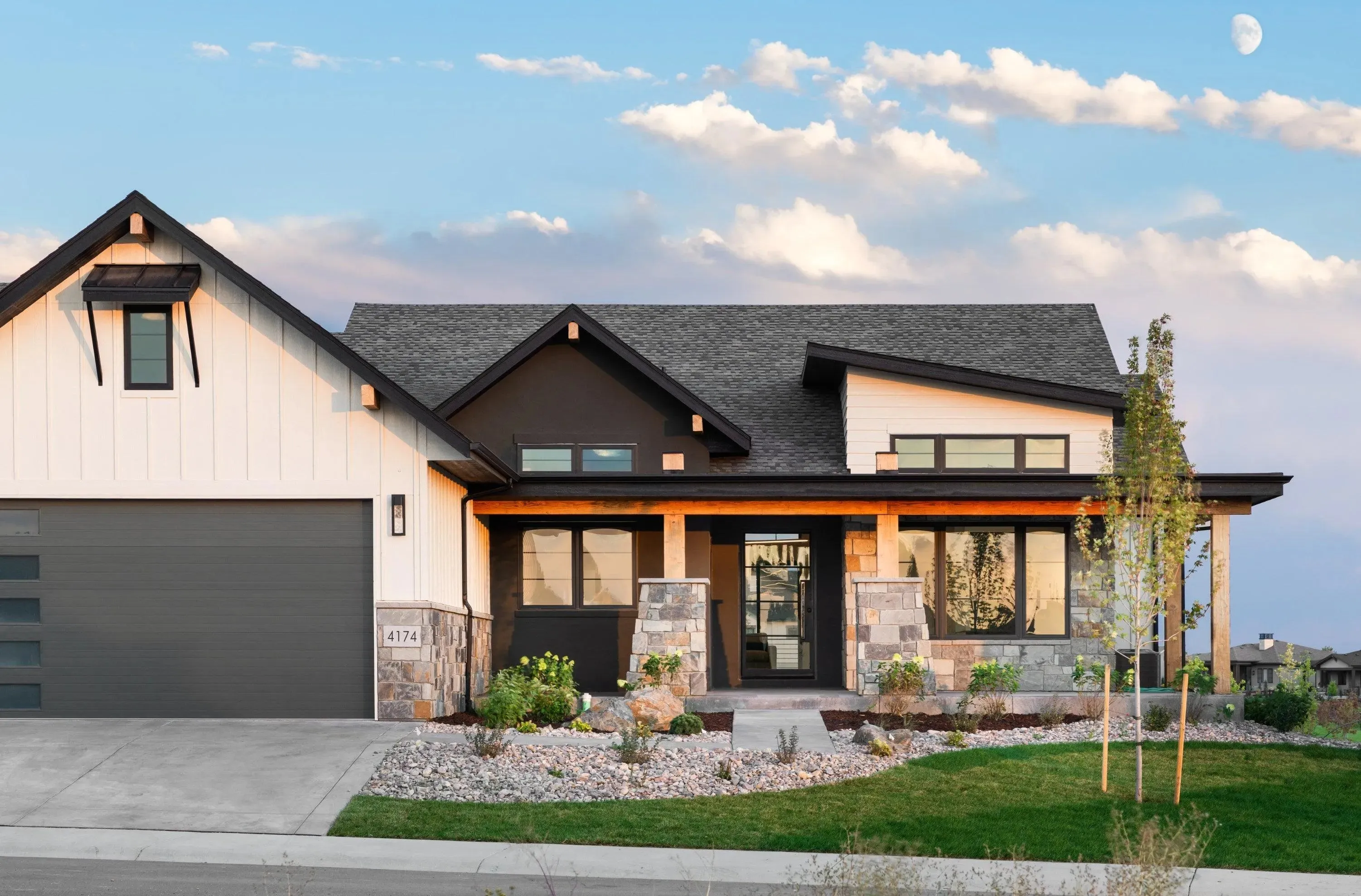 Elegant 3-bedroom home with open layout and spacious basement.